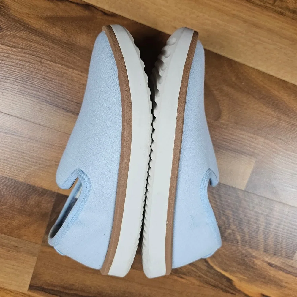 Allbirds Wool Lounger Slip-On Shoes Light Blue‎ Size 5 Casual Comfort Minimalist